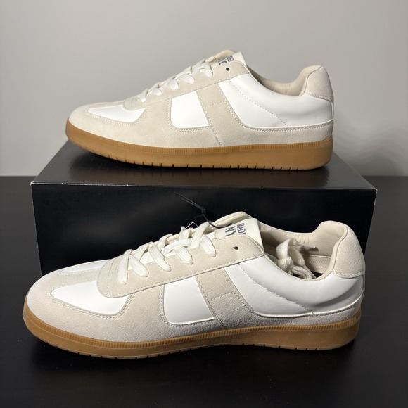 Madden Nyc Other - Madden NYC White& beige Mens Shoes SIZE 9 NWT And Box
